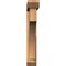 Ekena Millwork Westlake Slat Smooth Bracket w/ Offset Brace, Western Red Cedar, 5 1/2"W x 34"D x 34"H BKT0604X34X34WTL06SWR - alternate 3